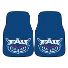 Florida Atlantic Owls 17" x 27" Carpet Auto Floor Mat (Set of 2 Car Mats)