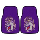 James Madison Dukes 17" x 27" Carpet Auto Floor Mat (Set of 2 Car Mats)