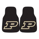 Purdue Boilermakers 17" x 27" Carpet Auto Floor Mat (Set of 2 Car Mats)