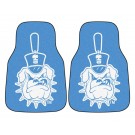 Citadel Bulldogs 17" x 27" Carpet Auto Floor Mat (Set of 2 Car Mats)