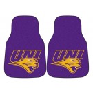 Northern Iowa Panthers 17" x 27" Carpet Auto Floor Mat (Set of 2 Car Mats)