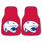 South Alabama Jaguars 17" x 27" Carpet Auto Floor Mat (Set of 2 Car Mats)