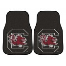 South Carolina Gamecocks 17" x 27" Carpet Auto Floor Mat (Set of 2 Car Mats)