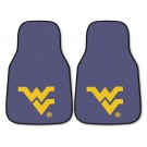 West Virginia Mountaineers 17" x 27" Carpet Auto Floor Mat (Set of 2 Car Mats)