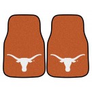 Texas Longhorns 17" x 27" Carpet Auto Floor Mat (Set of 2 Car Mats)