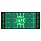 North Dakota  Hawks 30" x 72" Football Field Runner