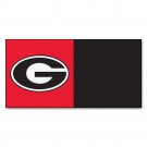 Georgia Bulldogs 18" x 18" Carpet Tiles (Box of 20)