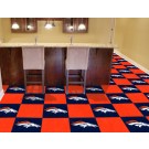 Denver Broncos 18" x 18" Carpet Tiles (Box of 20)