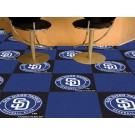 San Diego Padres 18" x 18" Carpet Tiles (Box of 20)