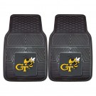 Georgia Tech Yellow Jackets 17" x 27" Heavy Duty 2-Piece Vinyl Car Mat Set