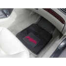 Cleveland Indians 17" x 27" Heavy Duty 2-Piece Vinyl Car Mat Set