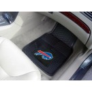 Buffalo Bills 17" x 27" Heavy Duty 2-Piece Vinyl Car Mat Set