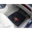 Tampa Bay Buccaneers 17" x 27" Heavy Duty 2-Piece Vinyl Car Mat Set