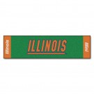 Illinois Fighting Illini 18" x 72" Putting Green Runner