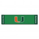 Miami Hurricanes 18" x 72" Putting Green Runner