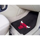 Chicago Bulls 18" x 27" Auto Floor Mat (Set of 2 Car Mats)