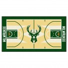 Milwaukee Bucks 30" x 54" Basketball Court Runner