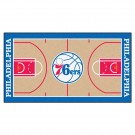 Philadelphia 76ers 30" x 54" Basketball Court Runner