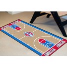 Detroit Pistons 24" x 44" Basketball Court Runner