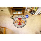 27" Round Iowa State Cyclones Soccer Mat