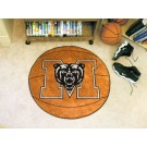 27" Round Mercer (Atlanta) Bears Basketball Mat