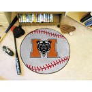 27" Round Mercer (Atlanta) Bears Baseball Mat