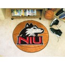 27" Round Northern Illinois Huskies Basketball Mat