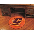 27" Round Central Michigan Eagles Basketball Mat