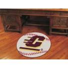 27" Round Central Michigan Eagles Baseball Mat