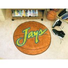 27" Round Creighton Blue Jays Basketball Mat