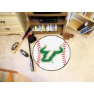 27" Round South Florida Bulls Baseball Mat