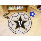 27" Round Vanderbilt Commodores Soccer Mat