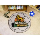 27" Round Wright State Raiders Soccer Mat