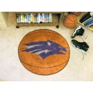 27" Round Nevada Wolf Pack Basketball Mat