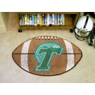 22" x 35" Tulane Green Wave Football Mat