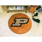 27" Round Purdue Boilermakers Basketball Mat