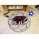 27" Round St. Joseph's Hawks Soccer Mat