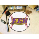 27" Round East Carolina Pirates Baseball Mat