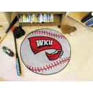 27" Round Western Kentucky Hilltoppers Baseball Mat