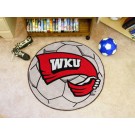 27" Round Western Kentucky Hilltoppers Soccer Mat