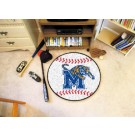 27" Round Memphis Tigers Baseball Mat