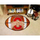 22" x 35" Ohio State Buckeyes Football Mat