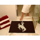 34" x 45" Wyoming Cowboys All Star Floor Mat