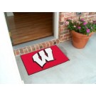 Wisconsin Badgers "W" 19" x 30" Starter Mat