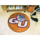 27" Round Gonzaga Bulldogs Basketball Mat