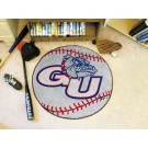 27" Round Gonzaga Bulldogs Baseball Mat