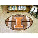 22" x 35" Illinois Fighting Illini Football Mat