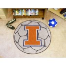 27" Round Illinois Fighting Illini Soccer Mat