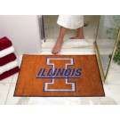 34" x 45" Illinois Fighting Illini All Star Floor Mat