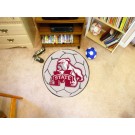 27" Round Mississippi State Bulldogs Soccer Mat